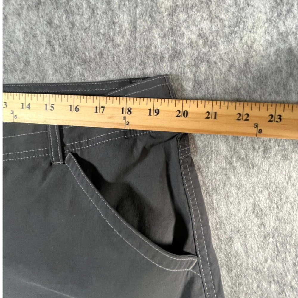 KUHL Mens 40 Shorts Cargo Gray Nylon 10" inseam - Picture 10 of 13
